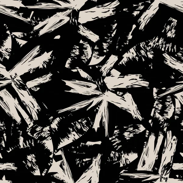 Moda tekstil, grafik, arka plan ve el sanatları için kusursuz desenli fırça darbeleri