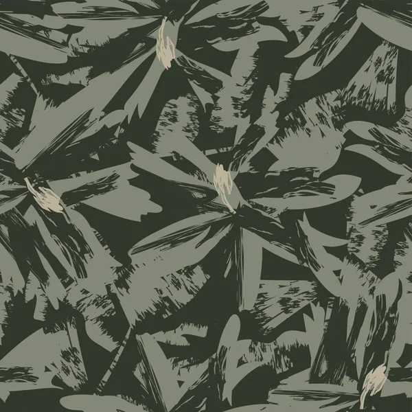 Moda tekstil, grafik, arka plan ve el sanatları için kusursuz desenli fırça darbeleri