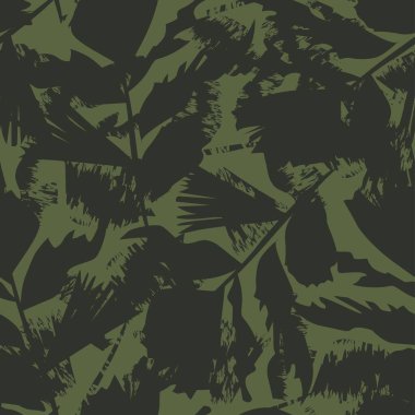 Moda tekstil, grafik, arka plan ve el sanatları için kusursuz desenli fırça darbeleri