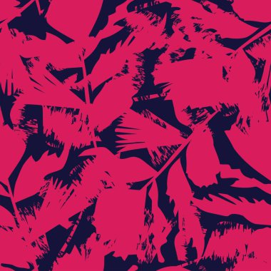 Moda tekstil, grafik, arka plan ve el sanatları için kusursuz desenli fırça darbeleri