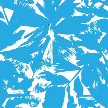 Moda tekstil, grafik, arka plan ve el sanatları için kusursuz desenli fırça darbeleri