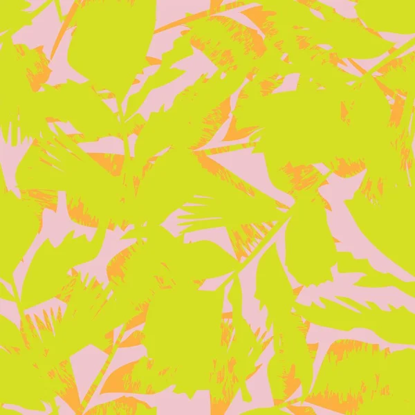 Цветочные Мазки Мазков Плавный Дизайн Шаблона Моды Текстиля Графики Фона — стоковый вектор