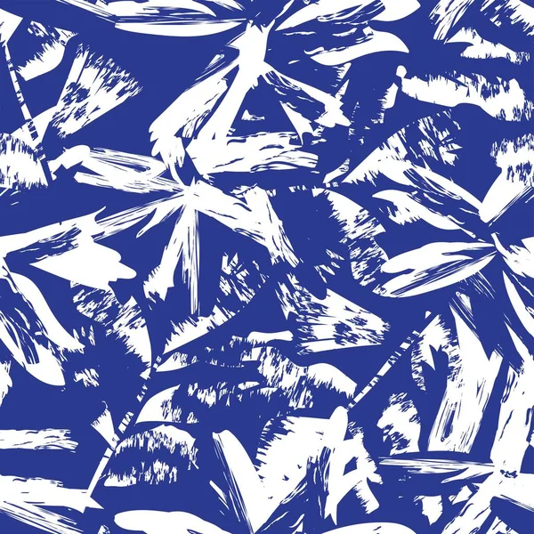 Moda tekstil, grafik, arka plan ve el sanatları için kusursuz desenli fırça darbeleri