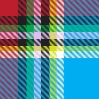 İki katmanlı (üst / alt) özel ekose tasarım şablonu. Bir katmanı diğerini düzenlemek için kilitle, ya da ikisini birden kilidi açarak düzenle