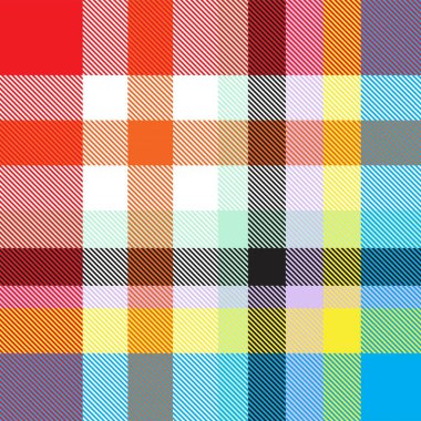 İki katmanlı (üst / alt) özel ekose tasarım şablonu. Bir katmanı diğerini düzenlemek için kilitle, ya da ikisini birden kilidi açarak düzenle