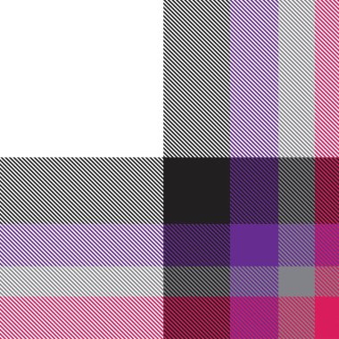 İki katmanlı (üst / alt) özel ekose tasarım şablonu. Bir katmanı diğerini düzenlemek için kilitle, ya da ikisini birden kilidi açarak düzenle