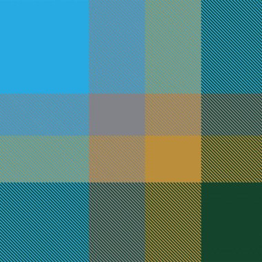 İki katmanlı (üst / alt) özel ekose tasarım şablonu. Bir katmanı diğerini düzenlemek için kilitle, ya da ikisini birden kilidi açarak düzenle