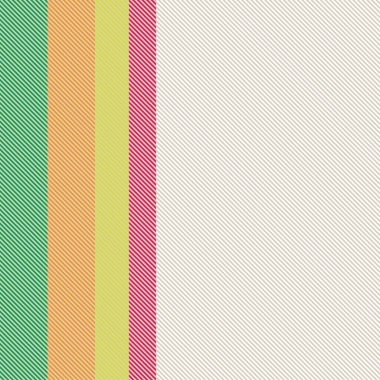 Özelleştirilebilir dikey çizgili desen iki katmanlı (üst / alt). Bir katmanı diğerini düzenlemek için kilitle, ya da ikisini birden kilidi açarak düzenle. Ekose desen de oluşturulabilir