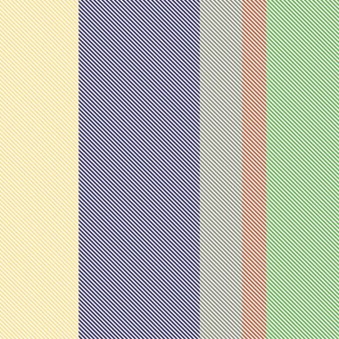 Özelleştirilebilir dikey çizgili desen iki katmanlı (üst / alt). Bir katmanı diğerini düzenlemek için kilitle, ya da ikisini birden kilidi açarak düzenle. Ekose desen de oluşturulabilir