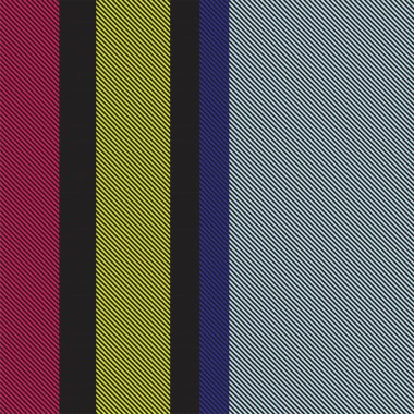 Özelleştirilebilir dikey çizgili desen iki katmanlı (üst / alt). Bir katmanı diğerini düzenlemek için kilitle, ya da ikisini birden kilidi açarak düzenle. Ekose desen de oluşturulabilir