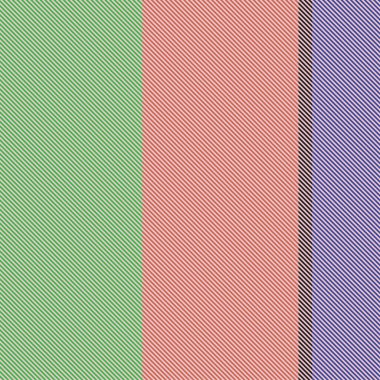 Özelleştirilebilir dikey çizgili desen iki katmanlı (üst / alt). Bir katmanı diğerini düzenlemek için kilitle, ya da ikisini birden kilidi açarak düzenle. Ekose desen de oluşturulabilir