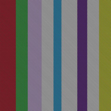 Özelleştirilebilir dikey çizgili desen iki katmanlı (üst / alt). Bir katmanı diğerini düzenlemek için kilitle, ya da ikisini birden kilidi açarak düzenle. Ekose desen de oluşturulabilir