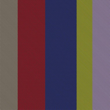 Özelleştirilebilir dikey çizgili desen iki katmanlı (üst / alt). Bir katmanı diğerini düzenlemek için kilitle, ya da ikisini birden kilidi açarak düzenle. Ekose desen de oluşturulabilir