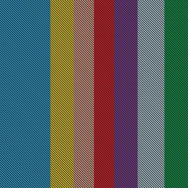 Özelleştirilebilir dikey çizgili desen iki katmanlı (üst / alt). Bir katmanı diğerini düzenlemek için kilitle, ya da ikisini birden kilidi açarak düzenle. Ekose desen de oluşturulabilir