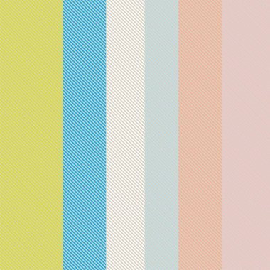 Özelleştirilebilir dikey çizgili desen iki katmanlı (üst / alt). Bir katmanı diğerini düzenlemek için kilitle, ya da ikisini birden kilidi açarak düzenle. Ekose desen de oluşturulabilir