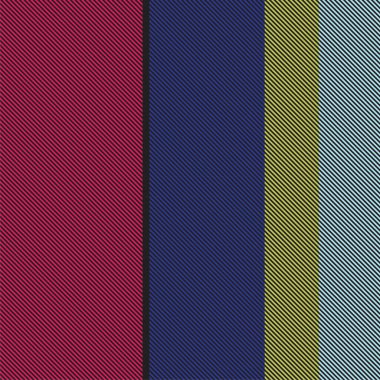 Özelleştirilebilir dikey çizgili desen iki katmanlı (üst / alt). Bir katmanı diğerini düzenlemek için kilitle, ya da ikisini birden kilidi açarak düzenle. Ekose desen de oluşturulabilir