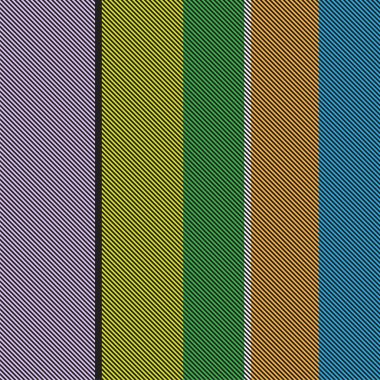 Özelleştirilebilir dikey çizgili desen iki katmanlı (üst / alt). Bir katmanı diğerini düzenlemek için kilitle, ya da ikisini birden kilidi açarak düzenle. Ekose desen de oluşturulabilir