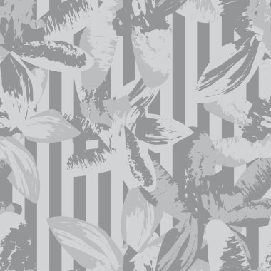 Moda tekstil ve grafikleri için çiçek desenli kusursuz desen tasarımı