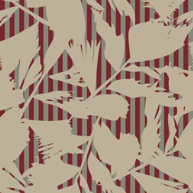 Moda tekstil ve grafikleri için çiçek desenli kusursuz desen tasarımı