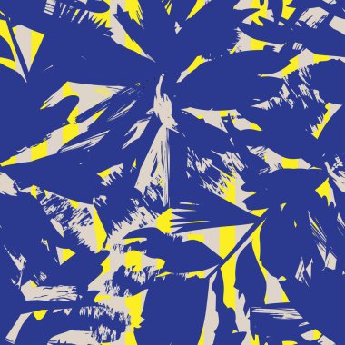 Moda tekstil ve grafikleri için çiçek desenli kusursuz desen tasarımı