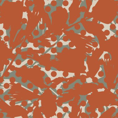 Moda tekstil ve grafikleri için noktasız desen tasarımı