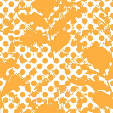 Moda tekstil ve grafikleri için noktasız desen tasarımı