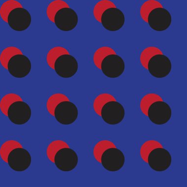 Moda tekstil ve grafikleri için noktalı desensiz desen tasarımı. Üst katman diğer kalıplarla birlikte gidebilir.