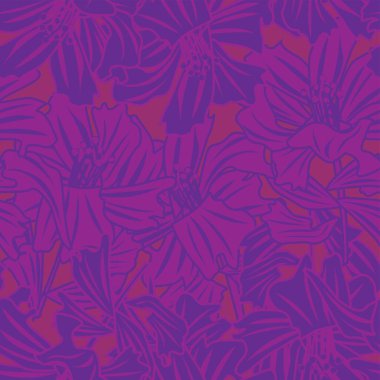 Moda tekstil, grafik, arka plan ve el sanatları için kusursuz desenli fırça darbeleri