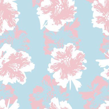 Moda tekstil, grafik, arka plan ve el sanatları için kusursuz desenli fırça darbeleri