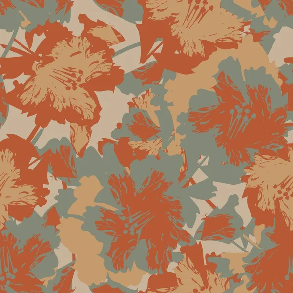 Moda tekstil, grafik, arka plan ve el sanatları için kusursuz desenli fırça darbeleri