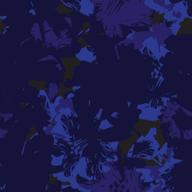 Moda tekstil, grafik, arka plan ve el sanatları için kusursuz desenli fırça darbeleri