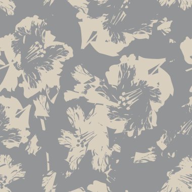 Moda tekstil, grafik, arka plan ve el sanatları için kusursuz desenli fırça darbeleri