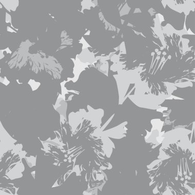 Moda tekstil, grafik, arka plan ve el sanatları için kusursuz desenli fırça darbeleri