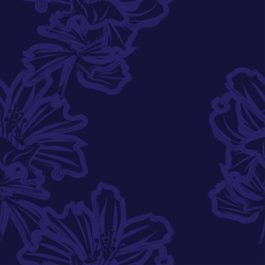 Moda tekstil, grafik, arka plan ve el sanatları için kusursuz desenli fırça darbeleri