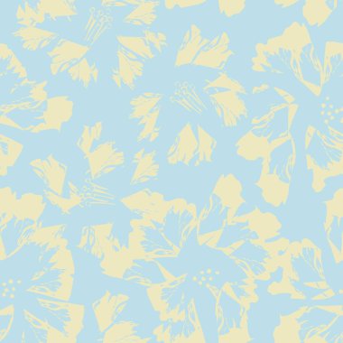 Moda tekstil, grafik, arka plan ve el sanatları için kusursuz desenli fırça darbeleri