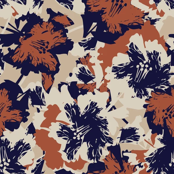 Moda tekstil, grafik, arka plan ve el sanatları için kusursuz desenli fırça darbeleri