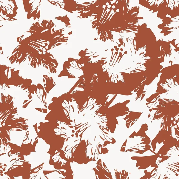 Moda tekstil, grafik, arka plan ve el sanatları için kusursuz desenli fırça darbeleri