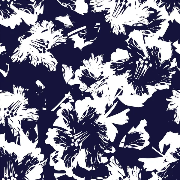 Moda tekstil, grafik, arka plan ve el sanatları için kusursuz desenli fırça darbeleri