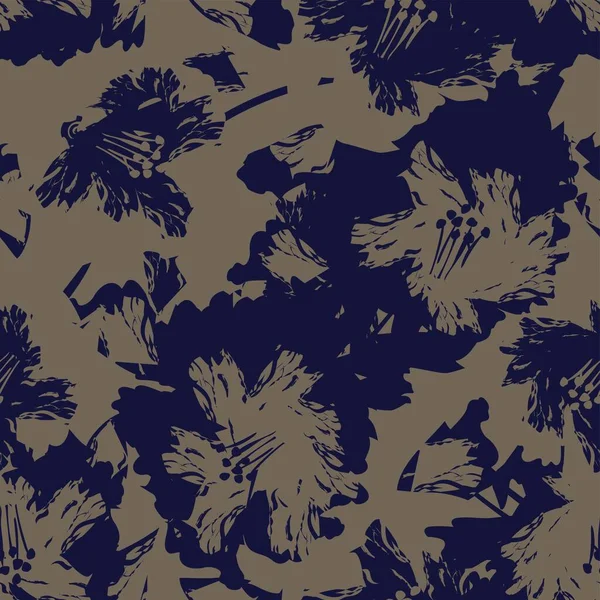 Moda tekstil, grafik, arka plan ve el sanatları için kusursuz desenli fırça darbeleri