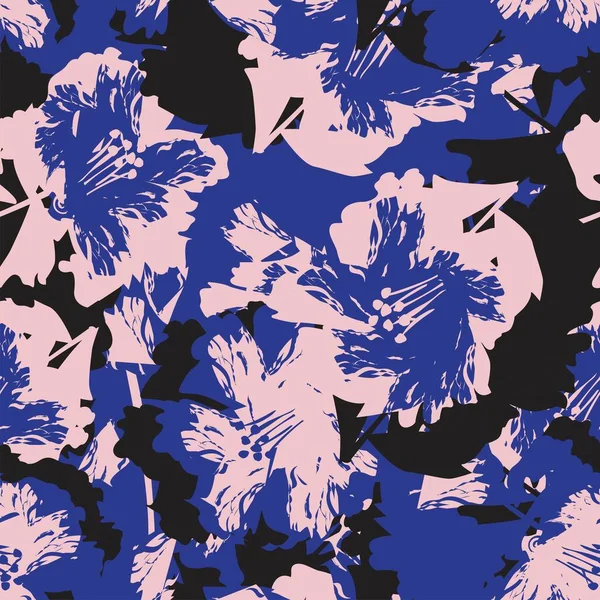 Moda tekstil, grafik, arka plan ve el sanatları için kusursuz desenli fırça darbeleri