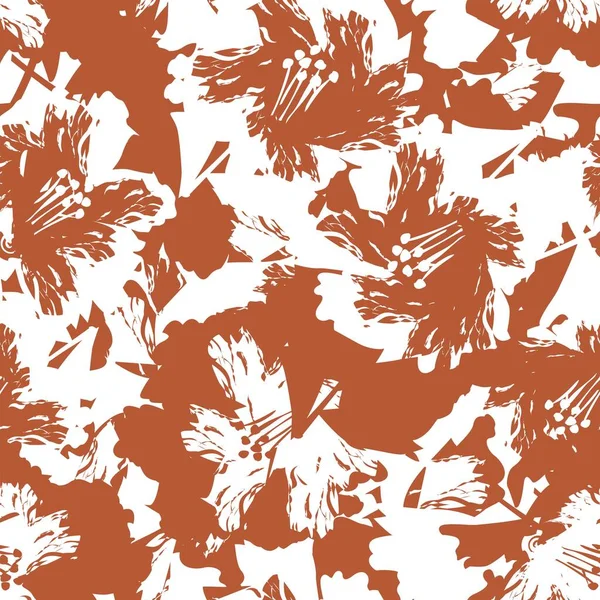 Moda tekstil, grafik, arka plan ve el sanatları için kusursuz desenli fırça darbeleri