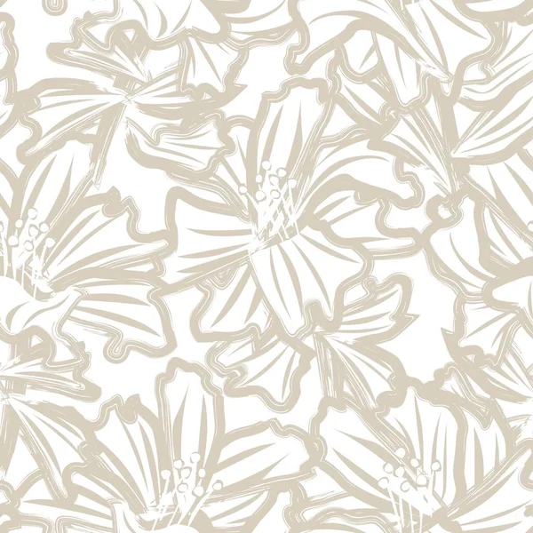 Moda tekstil, grafik, arka plan ve el sanatları için kusursuz desenli fırça darbeleri