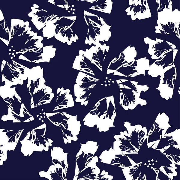 Moda tekstil, grafik, arka plan ve el sanatları için kusursuz desenli fırça darbeleri