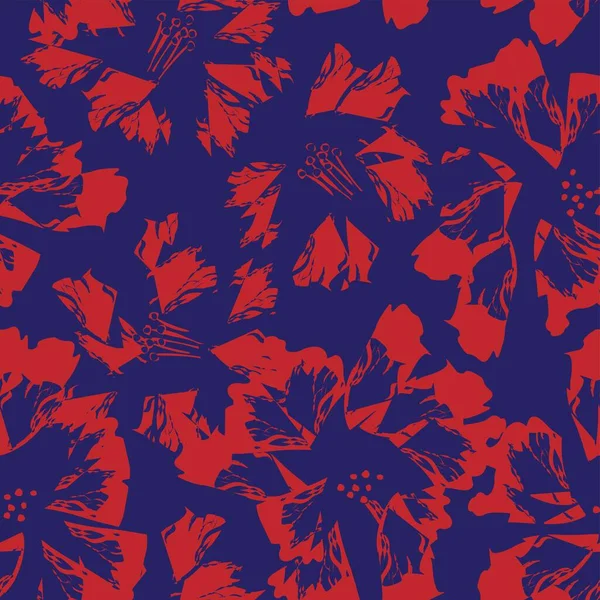 Moda tekstil, grafik, arka plan ve el sanatları için kusursuz desenli fırça darbeleri