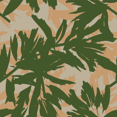 Moda tekstil, grafik, arka plan ve el sanatları için kusursuz desenli fırça darbeleri