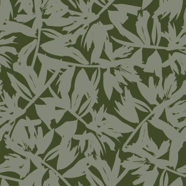 Moda tekstil, grafik, arka plan ve el sanatları için kusursuz desenli fırça darbeleri