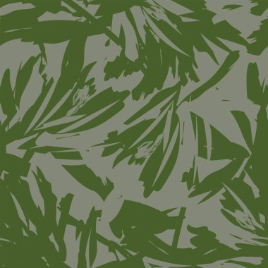 Moda tekstil, grafik, arka plan ve el sanatları için kusursuz desenli fırça darbeleri