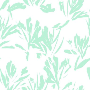 Moda tekstil, grafik, arka plan ve el sanatları için kusursuz desenli fırça darbeleri