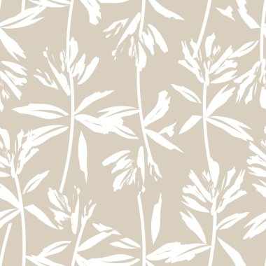 Moda tekstil, grafik, arka plan ve el sanatları için kusursuz desenli fırça darbeleri