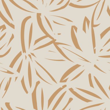 Moda tekstil, grafik, arka plan ve el sanatları için kusursuz desenli fırça darbeleri